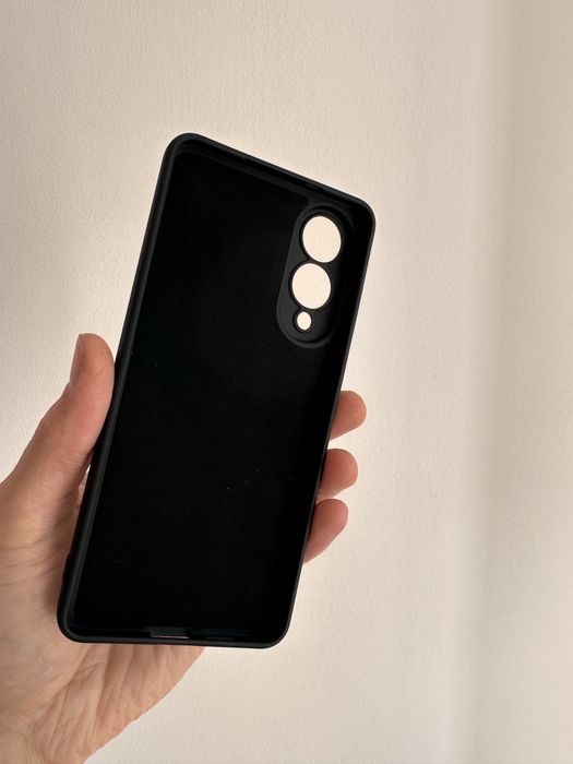 Etui Plecki Silicon czarne + SZKŁO PEŁNE  do Samsung Galaxy S25 EDGE