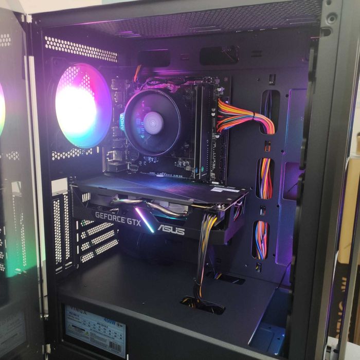 Компютер Новый Ryzen 5 5500, 16GB DDR4, ASUS GTX 1660s 6GB, SSD 512GB
