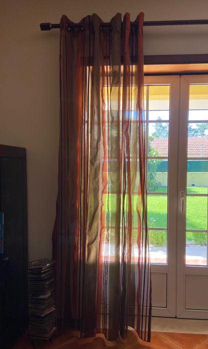 Cortinados em organza