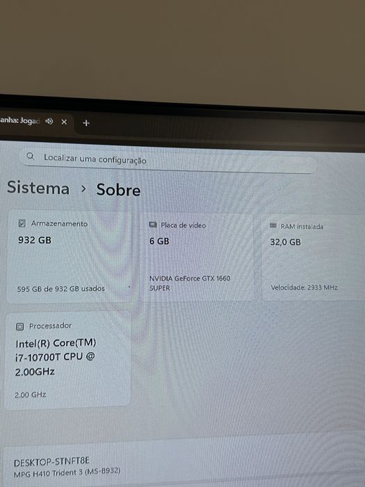 computador / pc gamer compacto