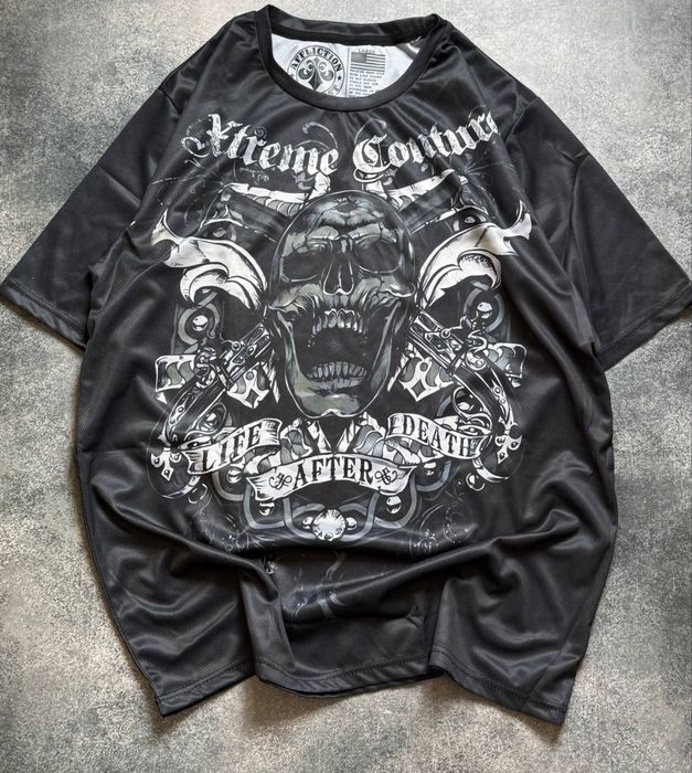НОВА Affliction футболка sk8 vintage y2k mma