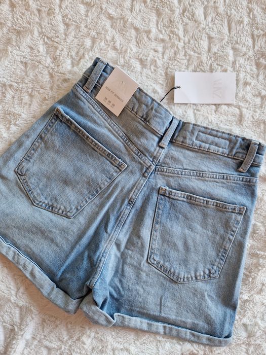 Zara jeansowe bermudy
