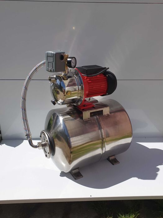 Насосная Станция 1,5 KW Нержавейка JY1500 (ТІЛЬКИ ДОСТАВКА ПОШТОЮ)