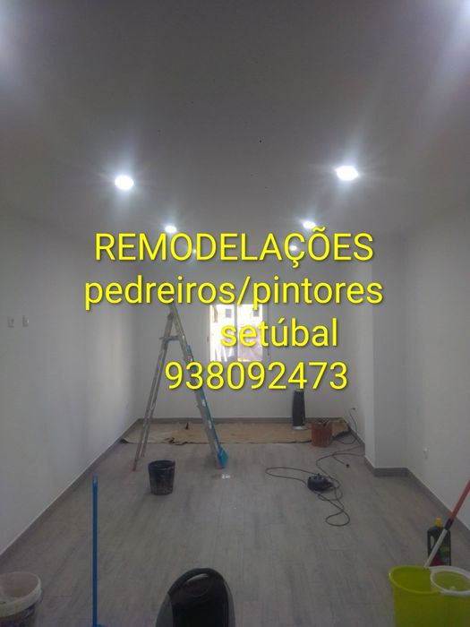 Obras em casa remodelações setubal