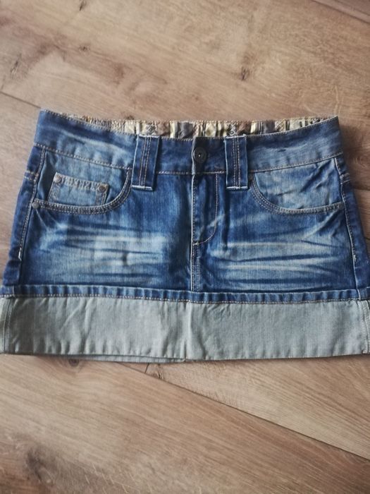 Spódnica dziewczęca jeans roz M