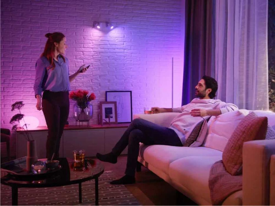 6x Żarówka LED Philips Hue White and Colour Ambiance GU10 400lm