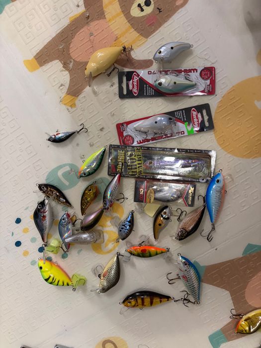 Zestaw przynęt na szczupaka i suma