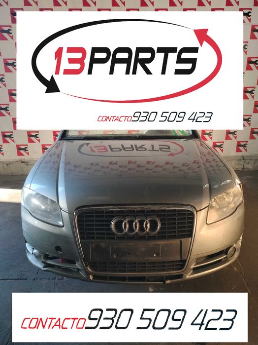 Frente Completa Audi A4 B7 2.0 TDi 2007 com alguns danos #E83