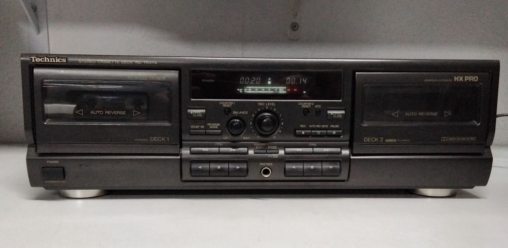 TECHNICS deck cassettes RS-TR474
