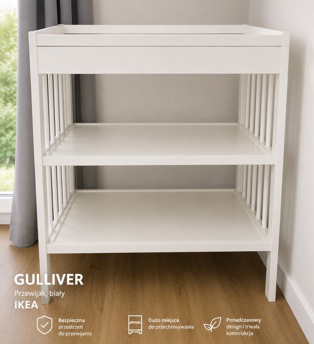 Przewijak Gulliver Ikea - super stan