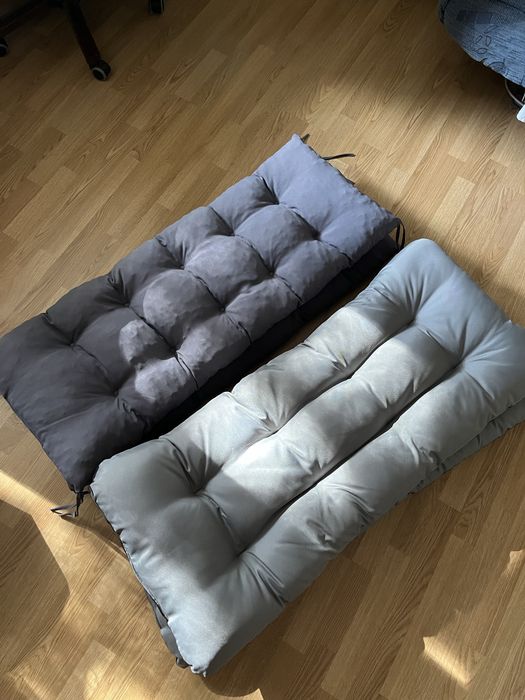Poduszki ogrodowe tarasowe, 4 szt. 120x60 wodoodporne