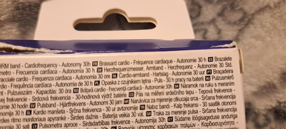 Nowa Opaska z pulsometrem Kompatybilna z Bluetooth I ANT+,HRM band