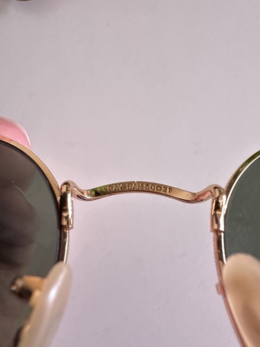 Óculos de Sol Dourados Rayban