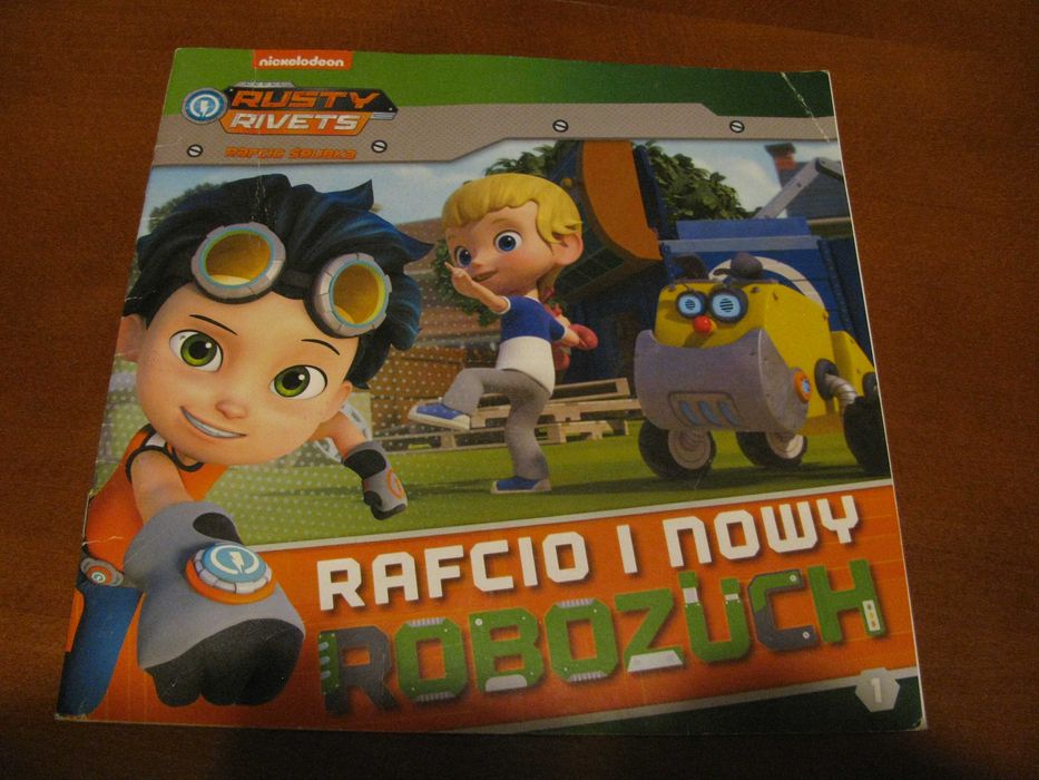 książka Rafcio i nowy robozuch
