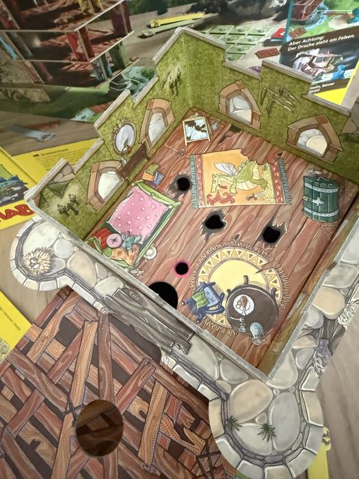 Раритетна настільна гра Haba Drachen turm, башня дракона