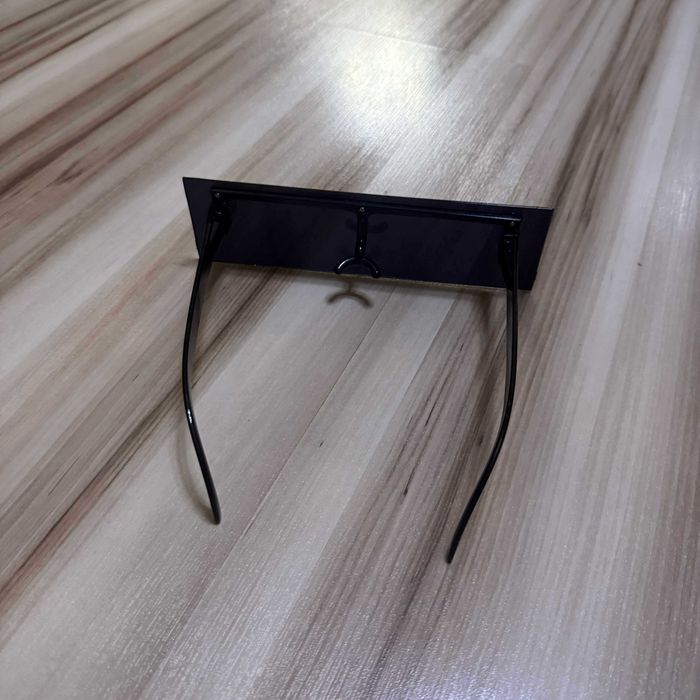 Okulary novelty "czarny pasek"