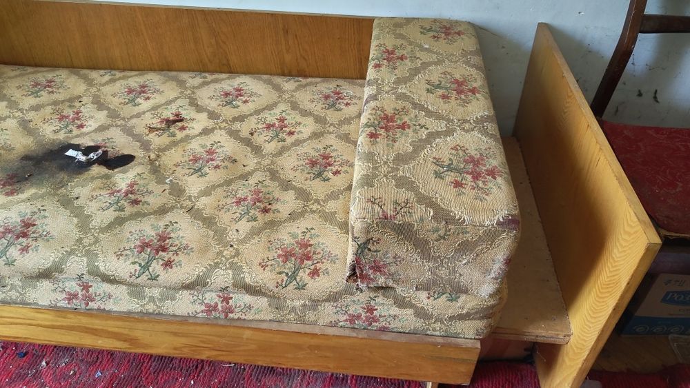 Ретро-диван під реставрацію або творчий проєкт