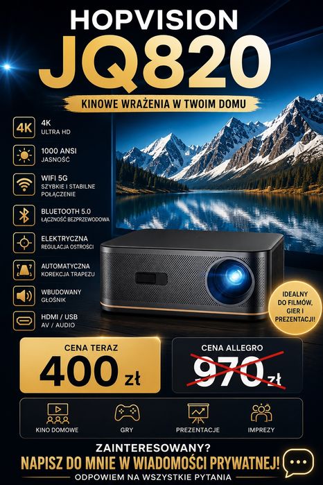 Projektor,  rzutnik na sciane