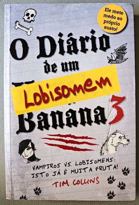 Livro diário de um banana - lobisomem