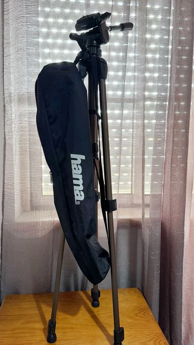 Tripé HAMA Star 61 (3D Pan & Tilt - Altura Máxima: 150 cm - Alumínio)
