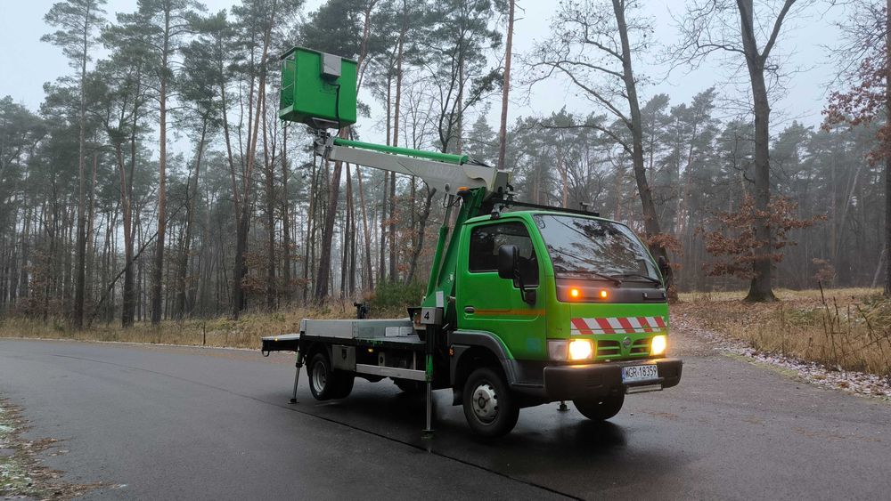 NISSAN Cabstar Podnośnik koszowy Multitel 160 ALU DS