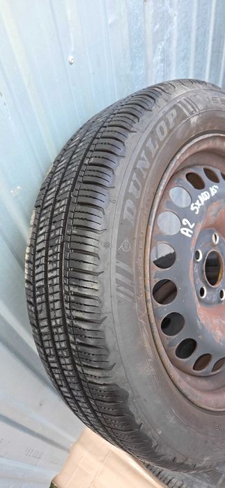 Koła opony wielosezon Audi A2 5X112 15" kpl DUNLOP