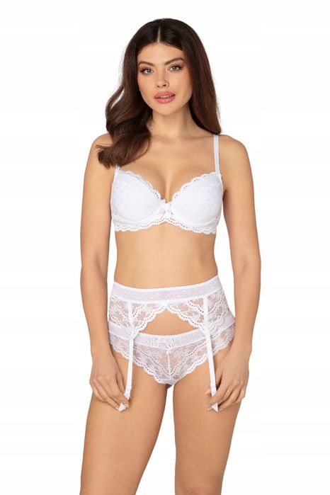 Róża Lagerta Biustonosz Push-Up Biały R. 75E