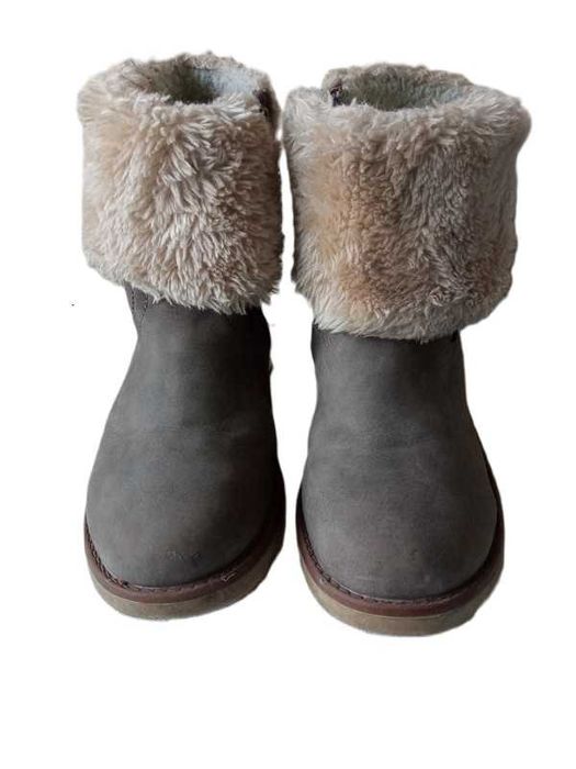 Siemes botki zamszowe zimowe r 36 wkł.wewn.21cm.