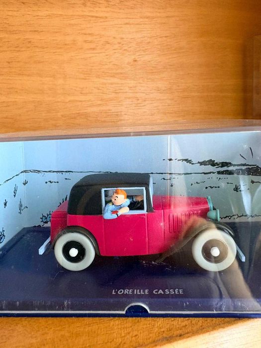 Brinquedos carros do Tintin