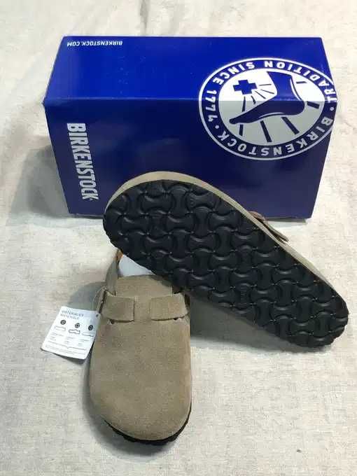 Birkenstock Boston beżowe r.42
