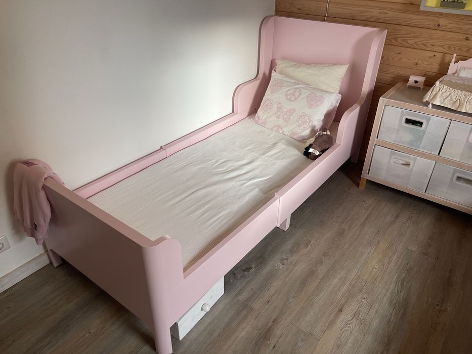 Cama criança extensivel com colchao BUSUNGE