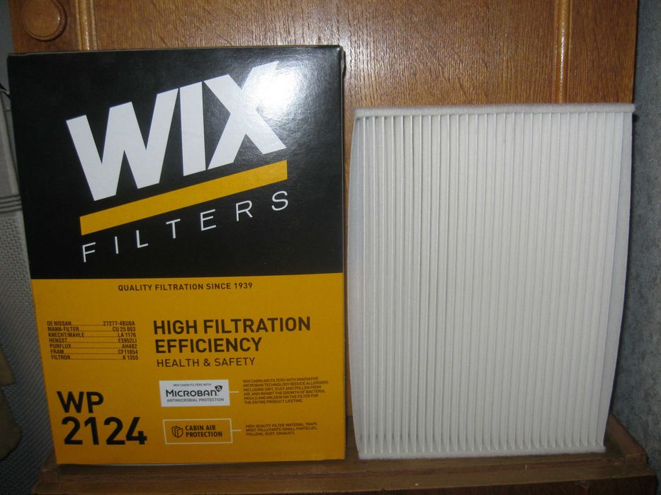 Фільтр салону WIX Filters WP 2124 на Рено Сценік 4