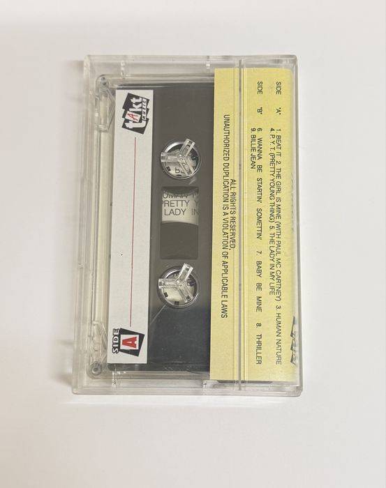 Michael Jackson Thriller kaseta magnetofonowa audio