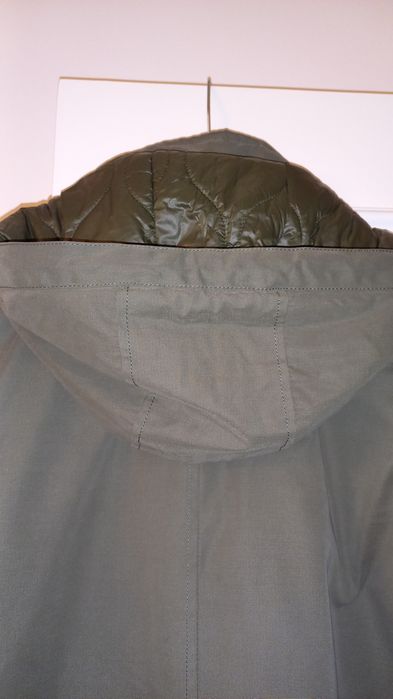 Parka/gabardine acolchoada