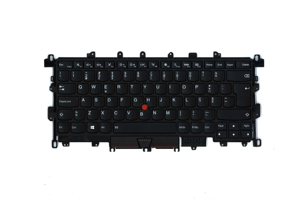 TECLADO NOVO 00JT880 para Lenovo X1 Yoga 1st Gen (Type 20FQ, 20FR) Laptop (ThinkPad)
