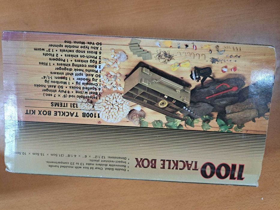 conjunto pesca 1100peças