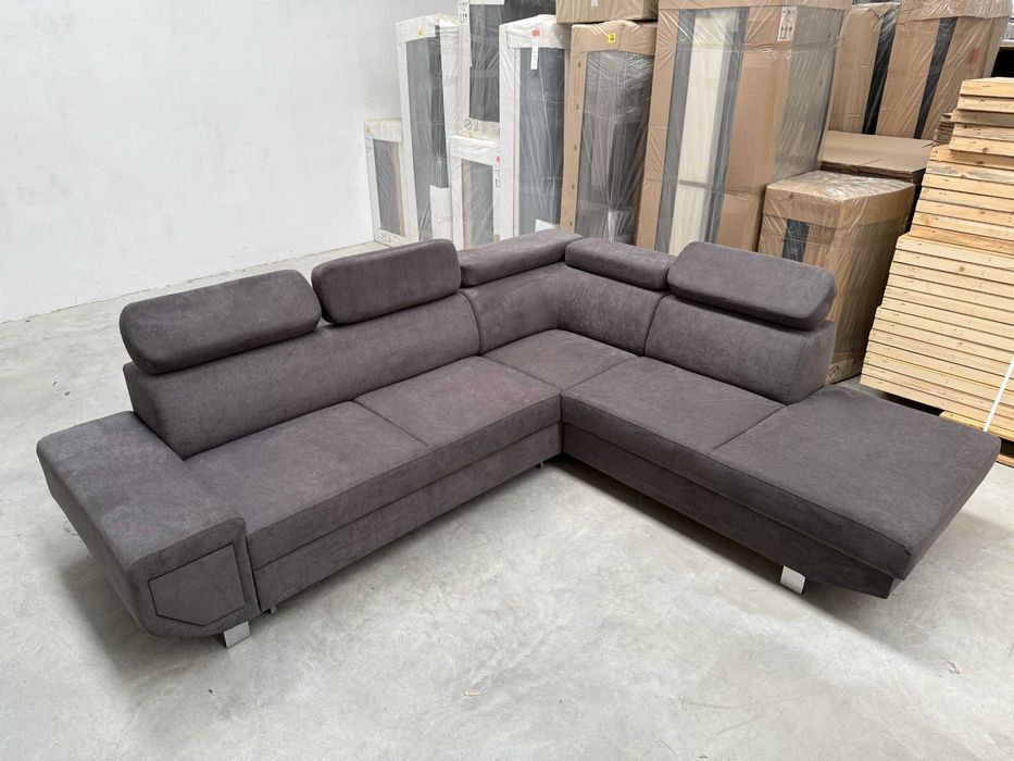 NOWY narożnik z funkcją spania + pojemnik OD RĘKI wyprzedaż -40%