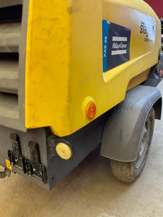 компрессор 18,5кВт Atlas Copco XAS 48 - 2,8м3/7bar, винтовой, дизель