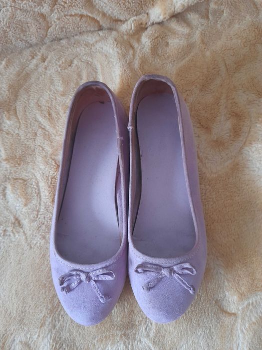 Fioletowe baleriny