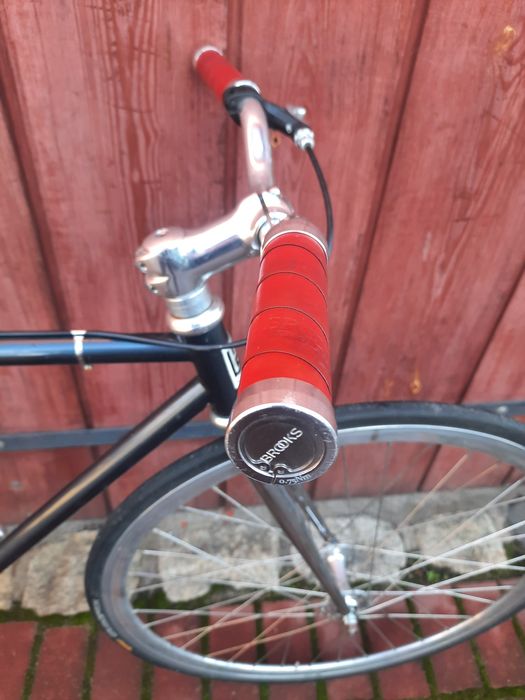 rower szosowy Fixie ostre koło stal miejski PRZECINAK maze BROOKS