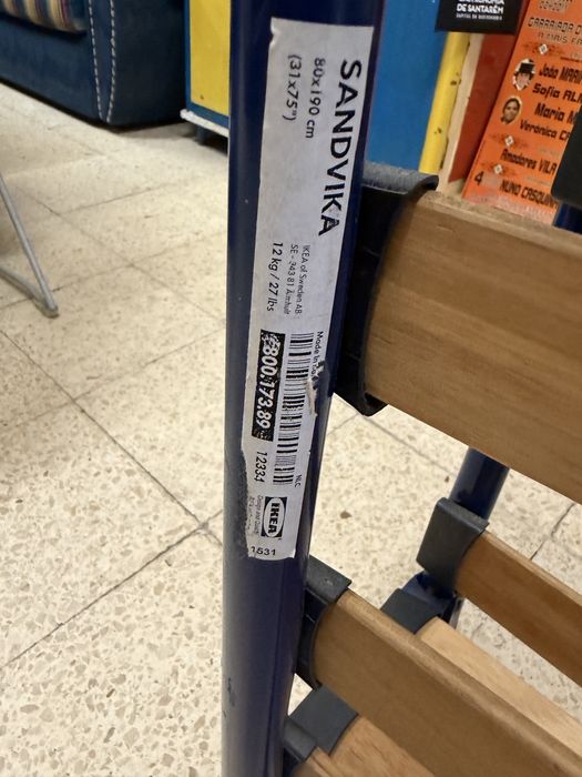 Cama dobrável IKEA