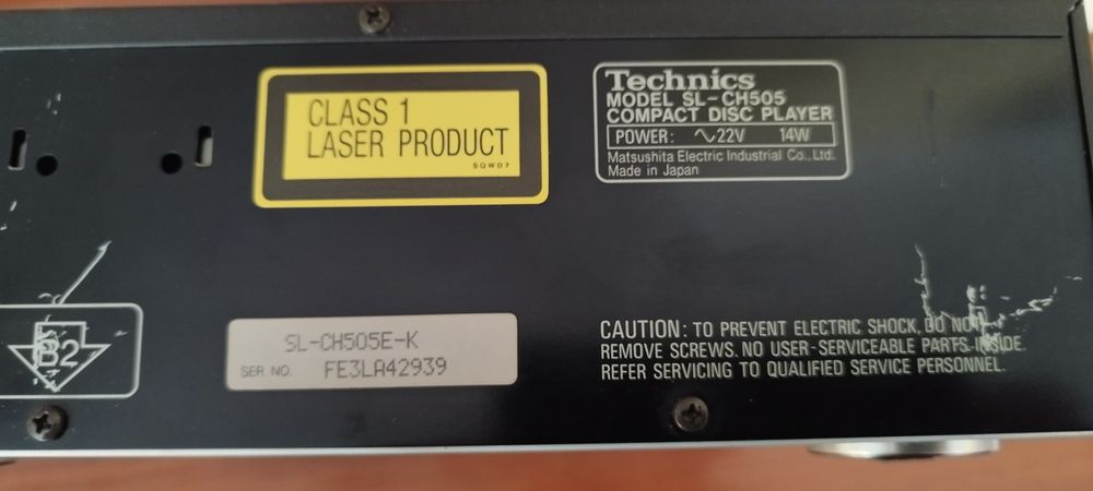 Odtwarzacz CD Technics