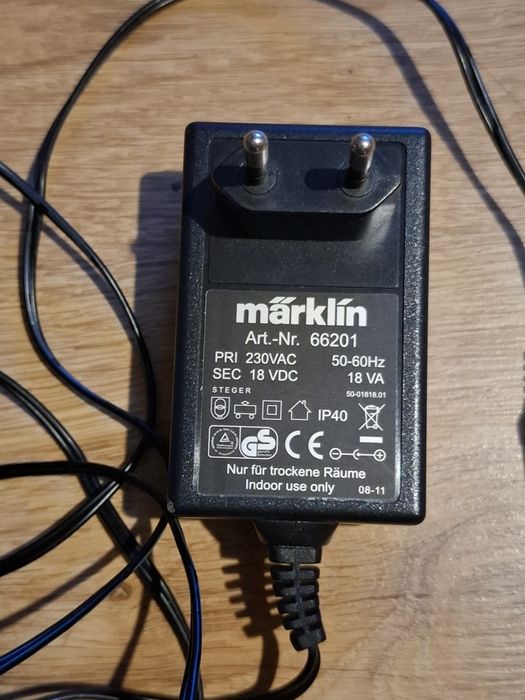 Zasilacz Merklin kolej kolejka
