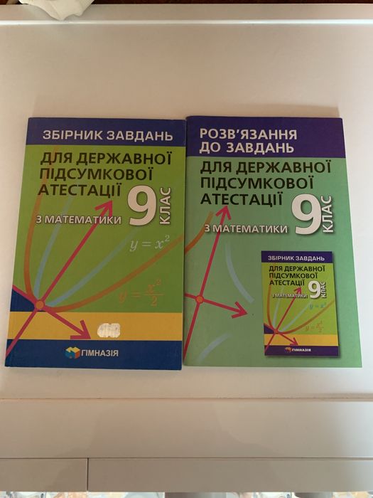 Збірник завдань для державної атестації з математики