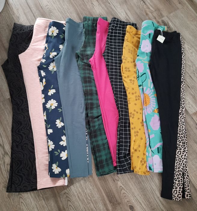 Spodnie, getry, rozm. 158