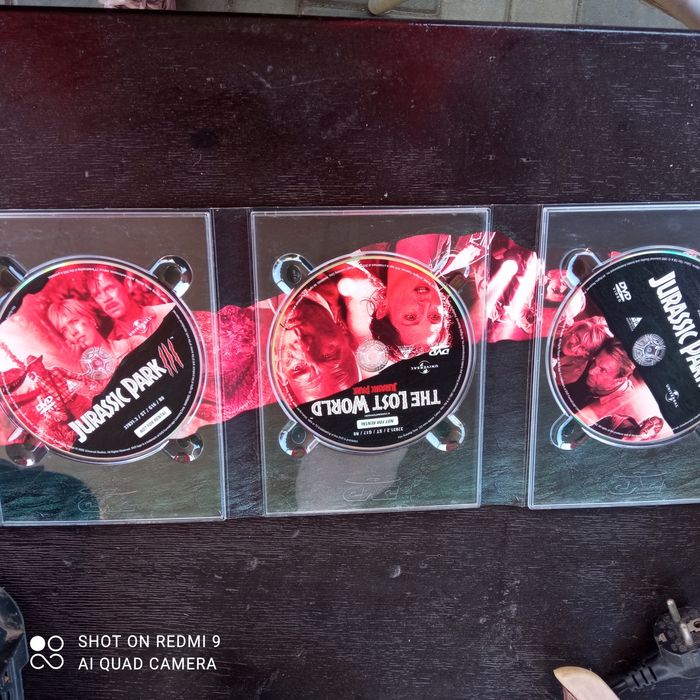 Płyty DVD Park Jurajski pełne wydanie kolekcjonerskie