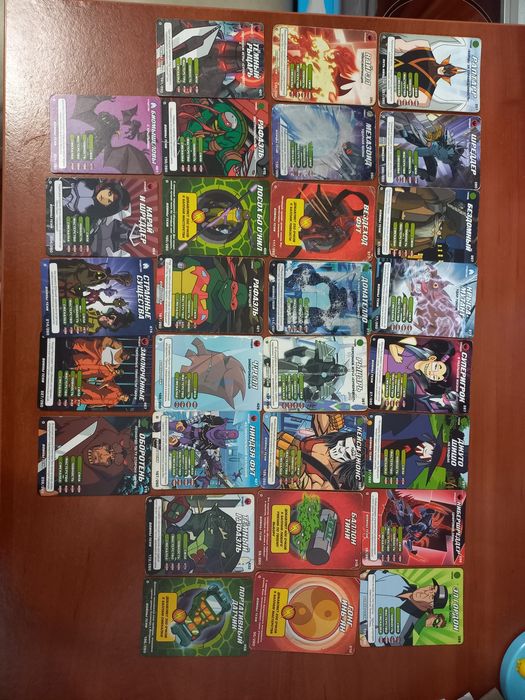 Карточки ніндзя - черепашки 141 шт