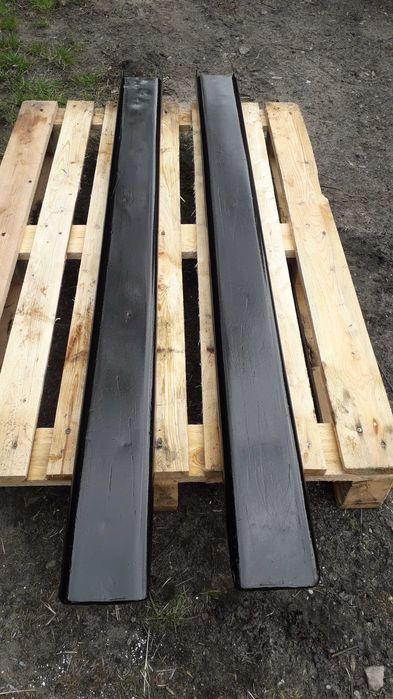 przedluzki widel nakladki na widly 140cm wozek widlowy ciagnik tur 1,4