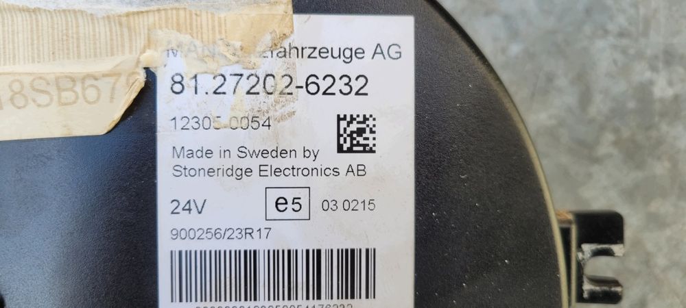 licznik zegary man tgs tgx 81.27202-6232