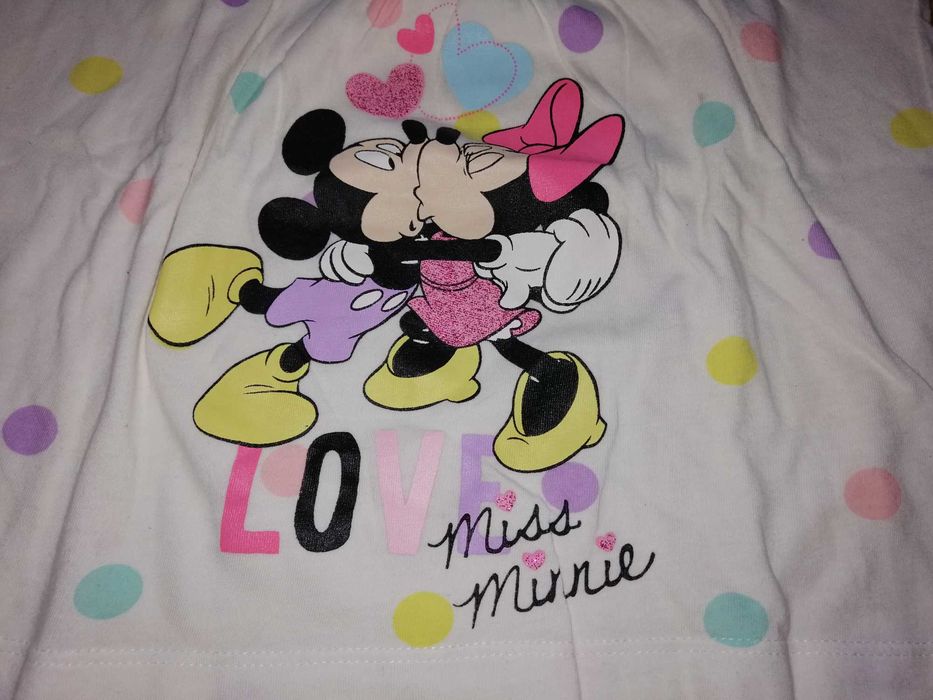 Conjunto Disney (T-Shirt e Leggings): Tam 2 Anos 98 cm